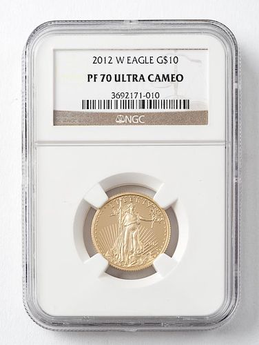 2012 $10 1/4 Oz. American Eagle Gold Coin