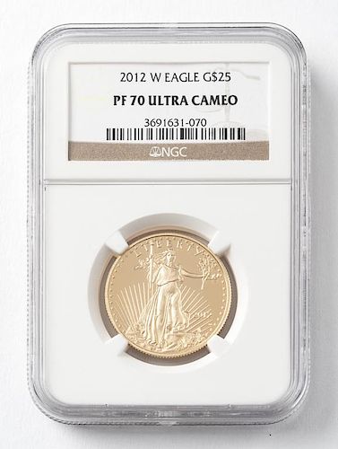 2012 $25 1/2 Oz. American Eagle Gold Coin