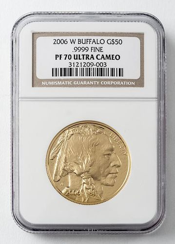 2006 $50 1 Oz. Buffalo Gold Coin