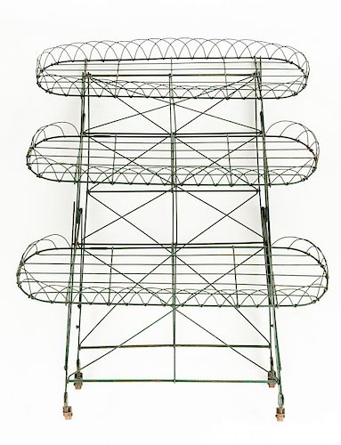 Victorian Wire Plant Stand