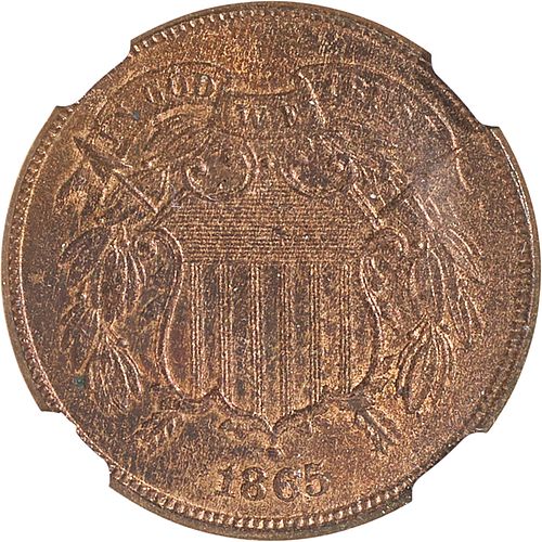 U.S. 1865 2C COIN