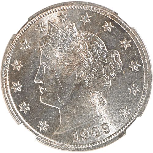 U.S. 1909 LIBERTY 5C COIN