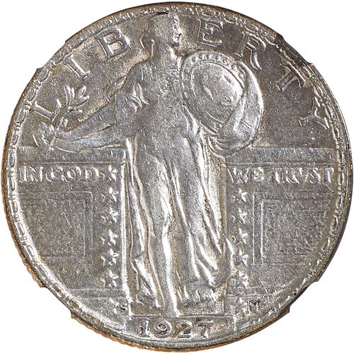 U.S. 1927-S STANDING LIBERTY 25C COIN