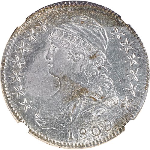 U.S. 1809 CAPPED BUST 50C COIN