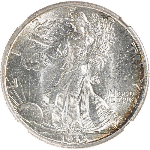 U.S. 1933-S WALKING LIBERTY 50C COIN