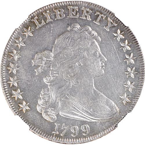 U.S. 1799 DRAPED BUST $1 COIN