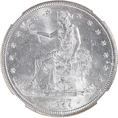 U.S. 1877-S TRADE $1 COIN