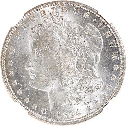 U.S. 1894-O MORGAN $1 COIN
