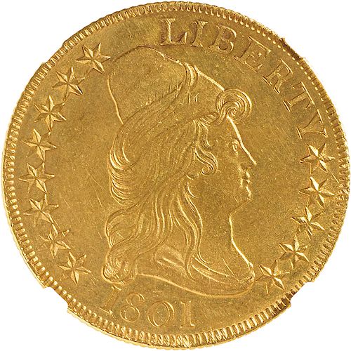 U.S. 1801 CAPPED BUST $10 GOLD COIN