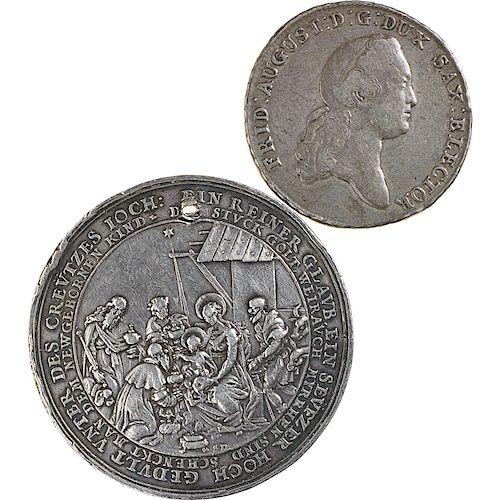POLISH COIN AND MEDAL