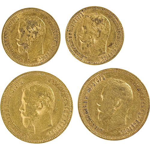 RUSSIAN GOLD COINS