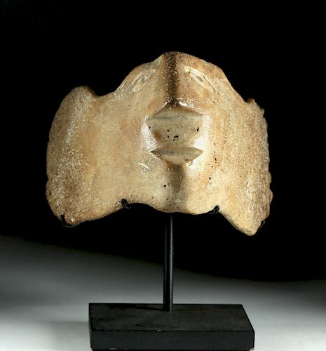 Early 20th C. Inuit Whalebone - Shaman Spirit Mask