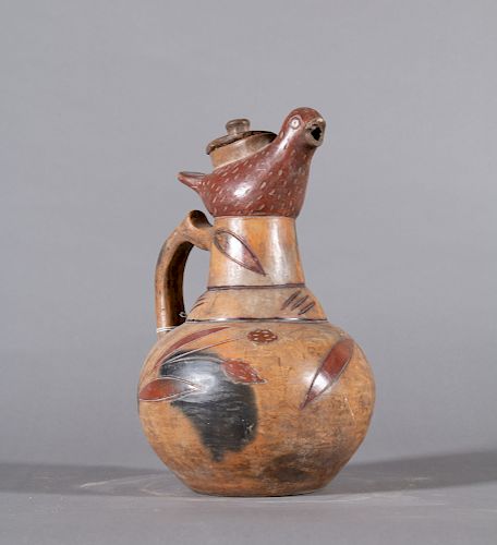 African Earthenware Pitcher, Early 20th Century