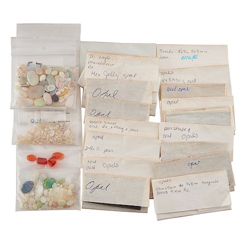 COLLECTION OF UNMOUNTED OPALS
