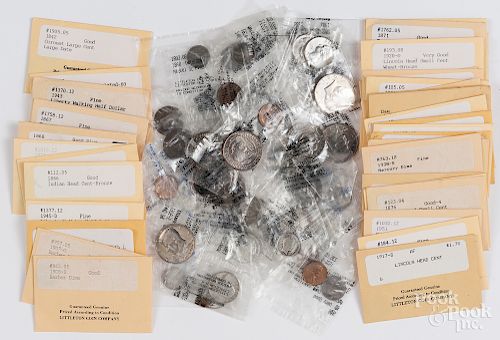 Collection of early U.S. coins