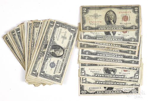 US paper currency