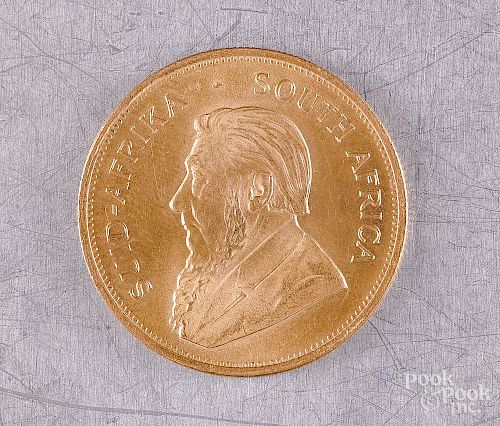 South Africa 1983 1 ozt gold Krugerrand.