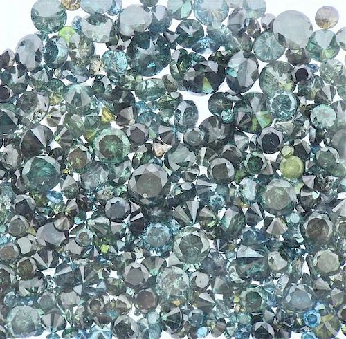 116.27ctw Color Diamond Loose Stone Lot 