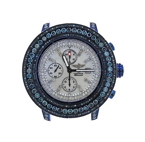 Breitling Super Avenger Diamond MOP Chronograph Watch A 13370