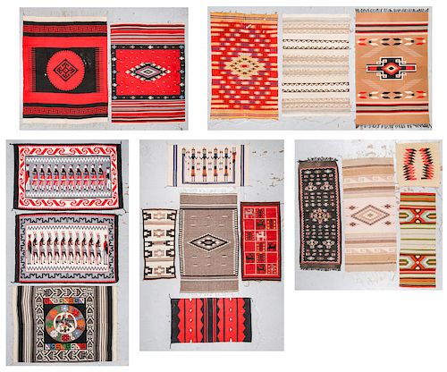 Large Estate Collection of Navajo & Mexican Rugs (17)