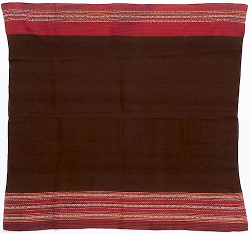 Finely Woven 19th C. Bolivian Textile