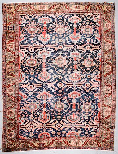 Antique Heriz Rug, Persia: 9'8'' x 12'8''