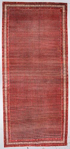 Antique Serabend Rug, Persia: 7'8'' x 17'