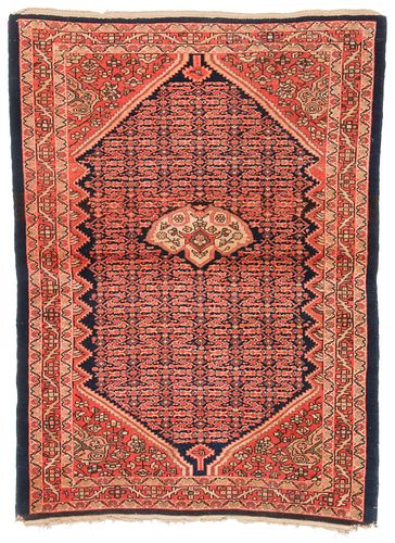 Antique Malayer Rug, Persia: 3'7'' x 4'9''