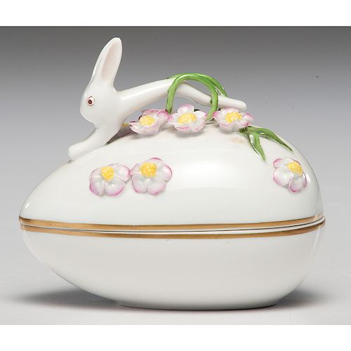 Herend Porcelain Egg Box