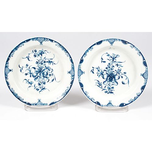 Worcester Dr. Wall Period Bread Plates