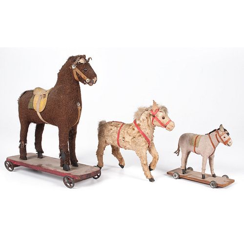 Three Equestrian Toys