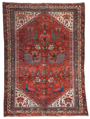 Antique Malayer Rug, Persia: 4'11'' x 6'8''