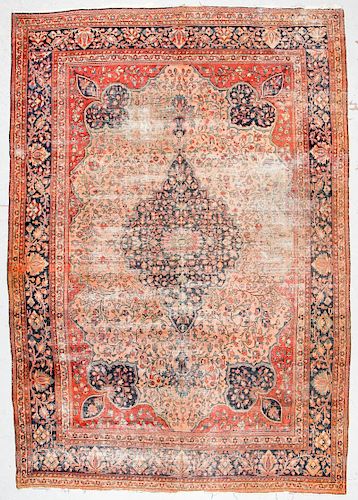 Antique Sarouk Ferahan Rug, Persia: 8'4'' x 12'2''