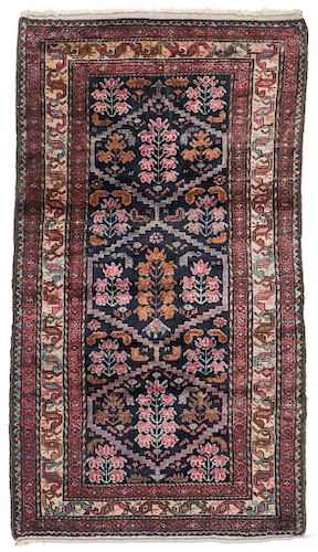 Antique Hamadan Rug, Persia: 3'6'' x 6'2''