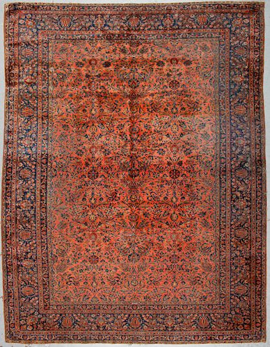Antique Kashan Rug, Persia: 8'10'' x 11'6'' 