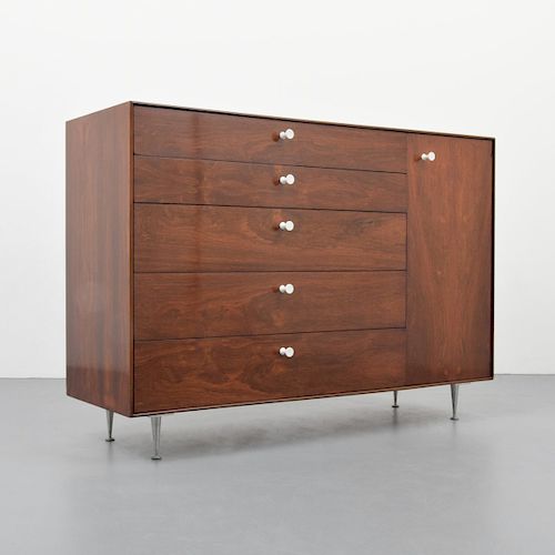 George Nelson & Associates THIN EDGE Rosewood Cabinet/Chest
