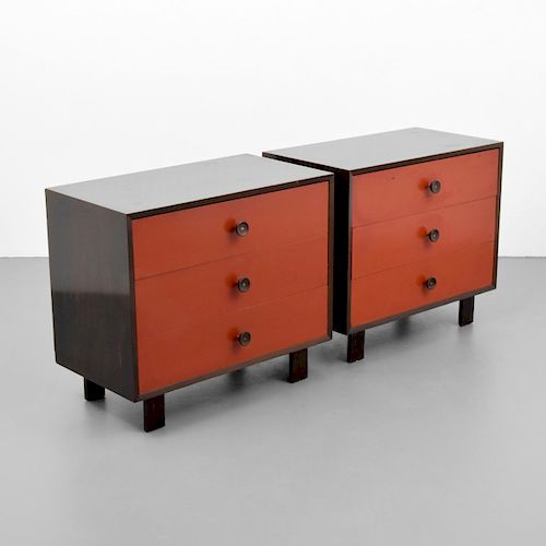 Pair of George Nelson & Associates Cabinets/Chests
