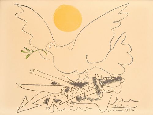 Pablo Picasso COLOMBE AU SOLEIL Print