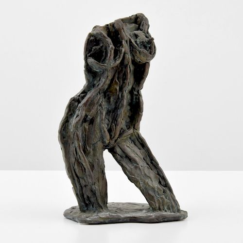Larry Mohr Figural Bronze Sculpture
