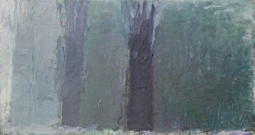 WOLF KAHN, (American, b. 1927), Three Trees, 1964-5, oil on canvas