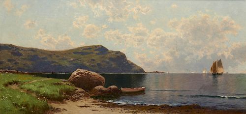 ALFRED T. BRICHER, (American, 1837-1908), Summer Afternoon (Grand Manan), oil on canvas