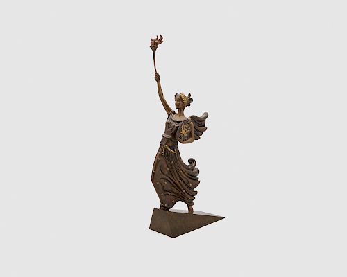 ERTÉ , (French, 1892-1990), Liberte, bronze