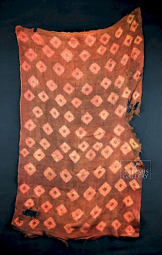 Proto Nazca Textile Panel w/ Diamond Motif