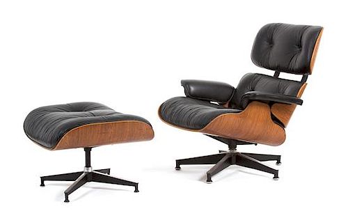 Charles and Ray Eames (American, 1907-1978; 1912-1988) Height of chair 31 1/2 inches.