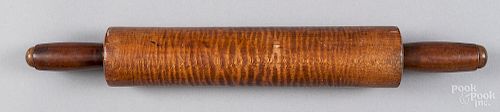Tiger maple rolling pin