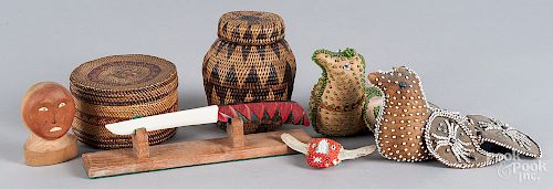 Group of Native American items