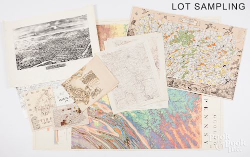 Collection of topographic maps of Pennsylvania