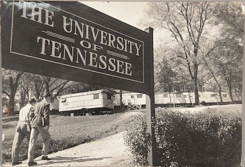Henri Cartier-Bresson (1908-2004), silver gelatin print, "The University of Tennessee, Knoxville, Tennessee", 1947, localized in pen...