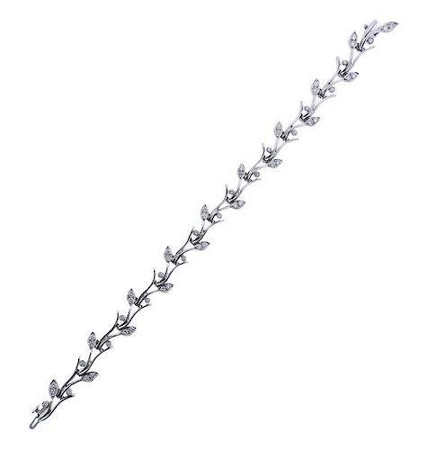 Tiffany &amp; Co Gerland Platinum Diamond Bracelet 