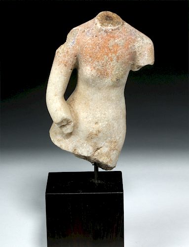 Roman Marble Nude Torso of Venus (Aphrodite)